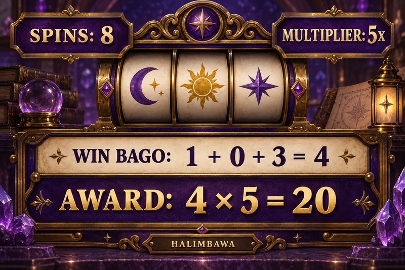 Explanation hypothetical record: Madame Destiny Megaways. Two results of the feature wheel: spins and starting multiplier. Not actual provider screenshot.